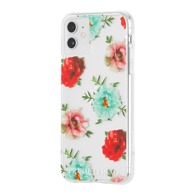 【iPhone11/XR ケース】PRABAL GURUNG (Clear Floral)goods_nameサブ画像