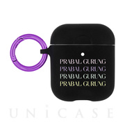 【AirPods(第2/1世代) ケース】PRABAL GURUNG (Logo Fade)