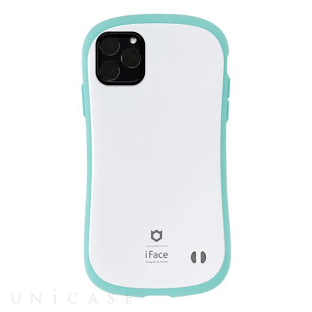 【iPhone11 Pro Max ケース】iFace First Class Pastelケース (ホワイト/ミント)