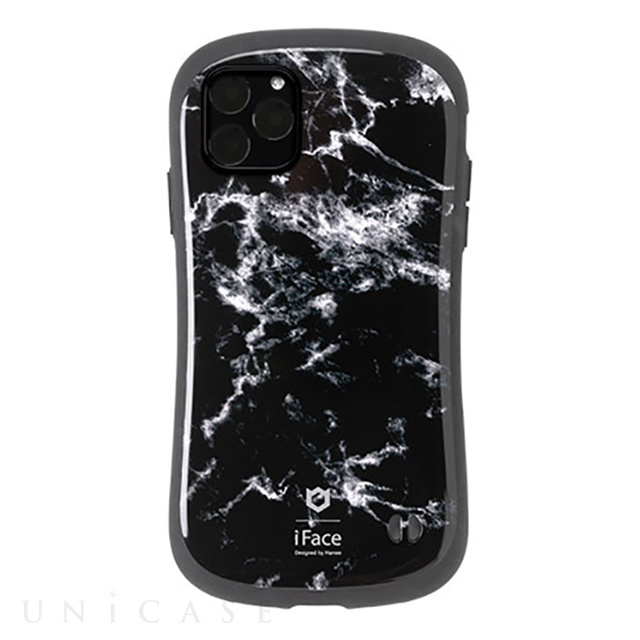 【iPhone11 Pro Max ケース】iFace First Class Marbleケース (ブラック)