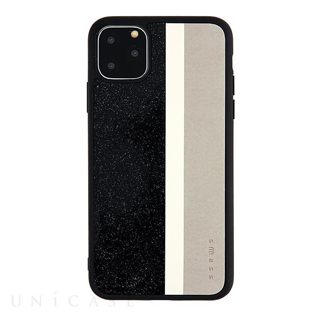 【iPhone11 Pro Max ケース】Stripe デザインケース (Grey)