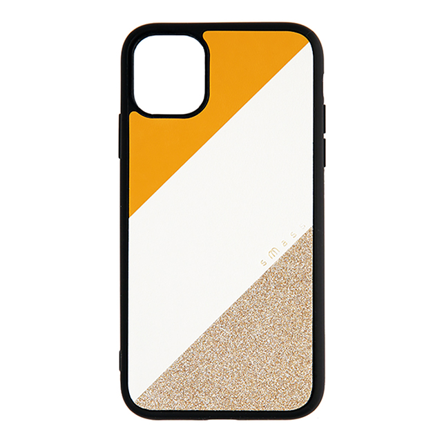 【iPhone11 Pro Max ケース】Frame デザインケース (Yellow)サブ画像