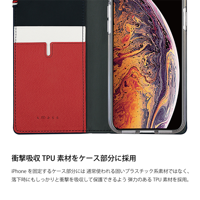 【iPhone11 Pro ケース】CAPO.F 本革手帳型ケース (Black)サブ画像