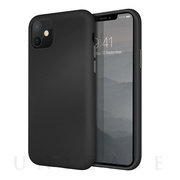 【iPhone11 ケース】Lino プレミアム リキッド シリコン ケース (ブラック)