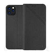 【iPhone11 Pro Max ケース】Amos QCAC Flip Case (Dark Grey)