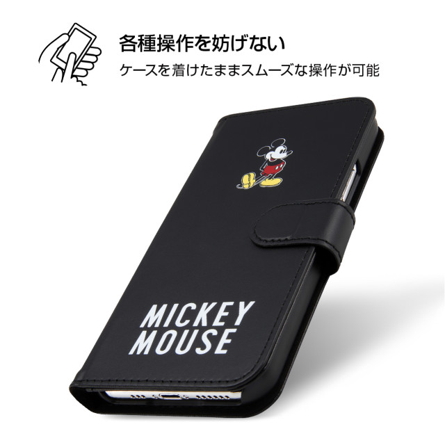 【iPhone11 Pro ケース】ディズニーキャラクター/手帳型アートケース マグネット (ミッキーマウス_025)サブ画像