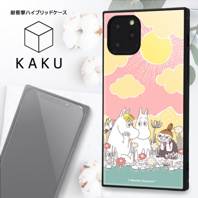 【iPhone11 Pro ケース】ムーミン/耐衝撃ハイブリッドケース KAKU (コミック_3)サブ画像