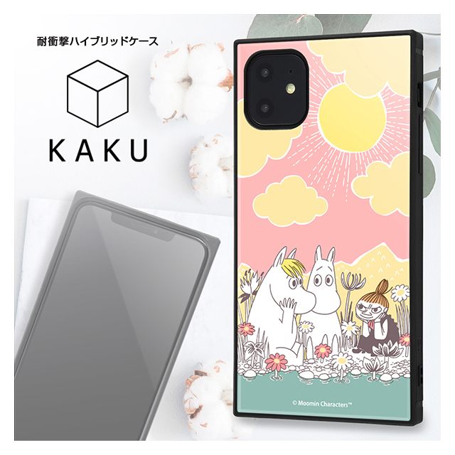 【iPhone11 ケース】ムーミン/耐衝撃ハイブリッドケース KAKU (コミック_2)サブ画像