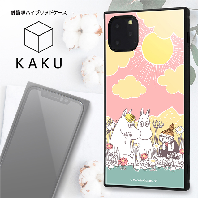 【iPhone11 Pro Max ケース】ムーミン/耐衝撃ハイブリッドケース KAKU (コミック_2)サブ画像