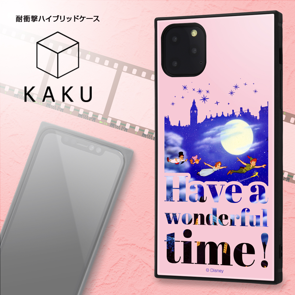 【iPhone11 Pro Max ケース】ディズニーキャラクター/耐衝撃ハイブリッドケース KAKU (ピノキオ/Famous scene)サブ画像