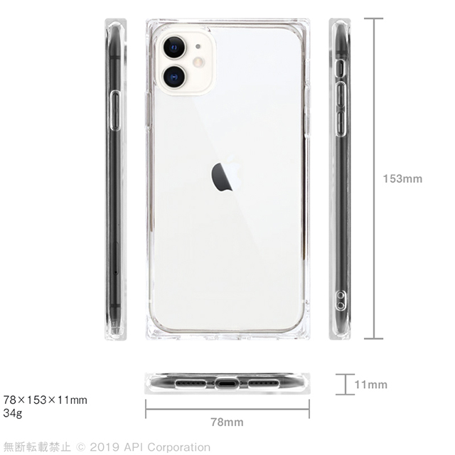 【iPhone11 ケース】TILE SOFT (CLEAR)goods_nameサブ画像