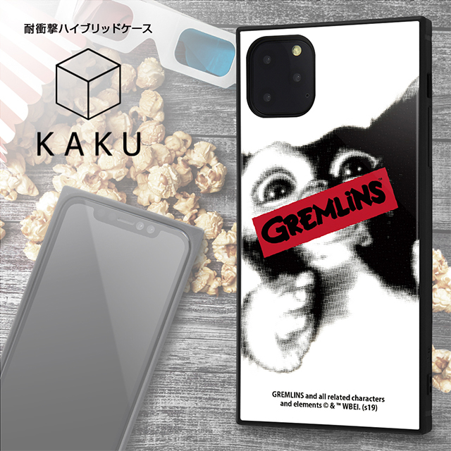 【iPhone11 Pro Max ケース】グレムリン/耐衝撃ハイブリッドケース KAKU (WARNING)サブ画像