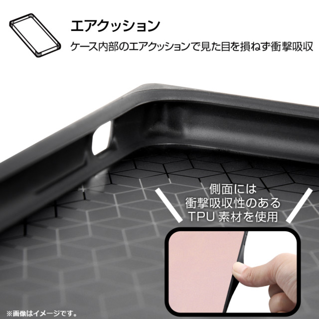 【iPhone11 ケース】ミッフィー/耐衝撃オープンレザーケース KAKU (ピンク)サブ画像