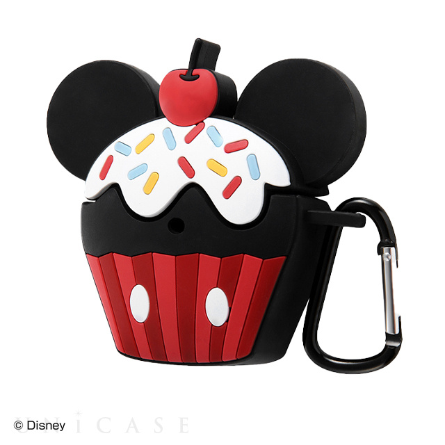 Airpods ケース ディズニーキャラクター シリコンダイカット カラビナ付き ミッキーマウス カップケーキ イングレム Iphoneケースは Unicase