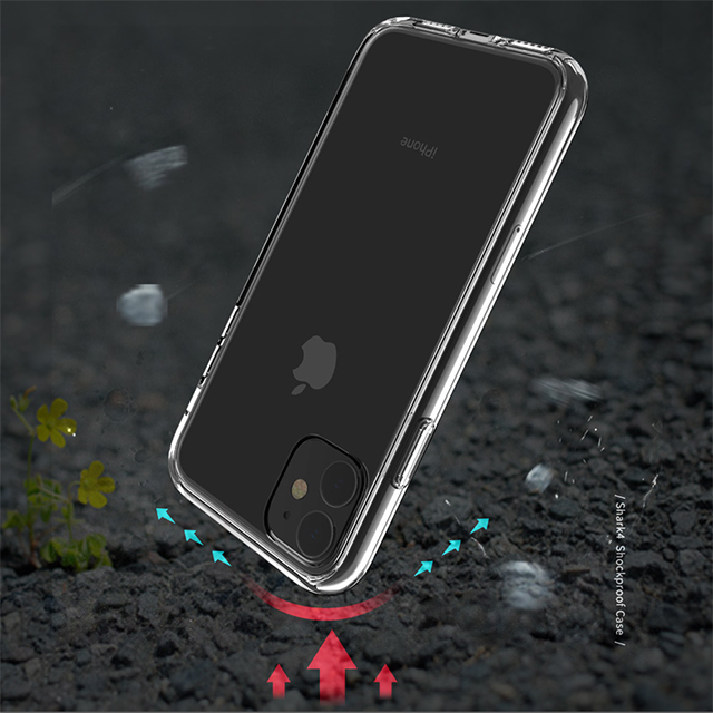 【iPhone11 ケース】Shark4 Shockproof Case (black)サブ画像