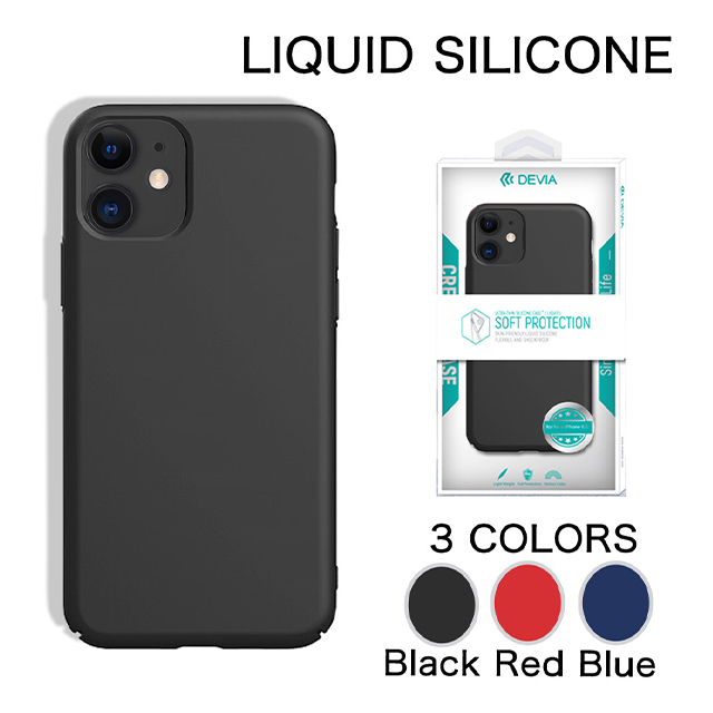【iPhone11 ケース】Nature Series Silicone Case (black)サブ画像