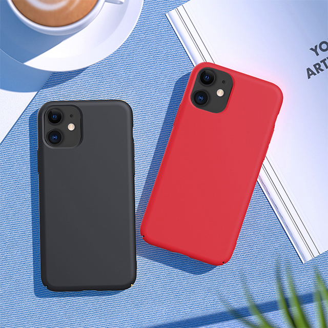 【iPhone11 ケース】Nature Series Silicone Case (red)サブ画像