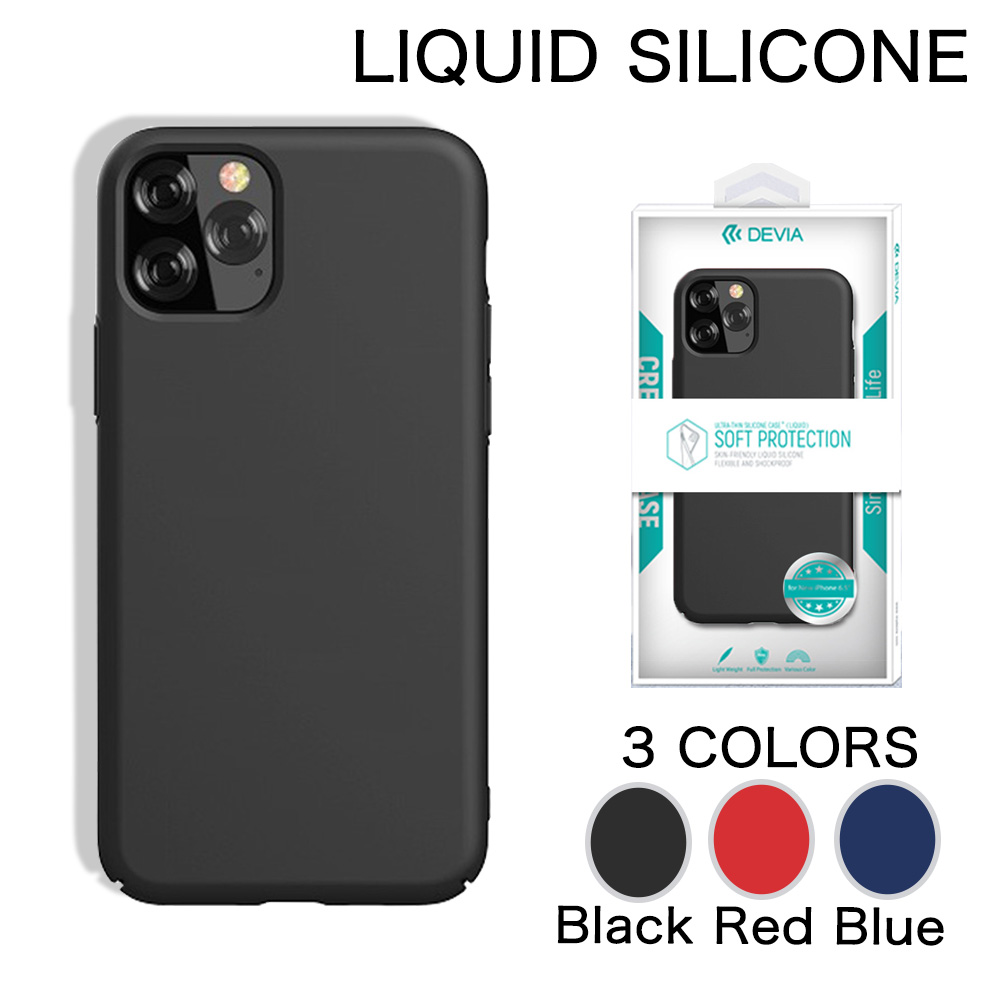 【iPhone11 Pro Max ケース】Nature Series Silicone Case (black)サブ画像