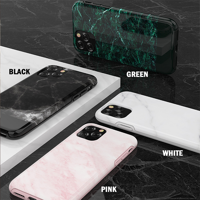 【iPhone11 ケース】Marble series case (black)サブ画像