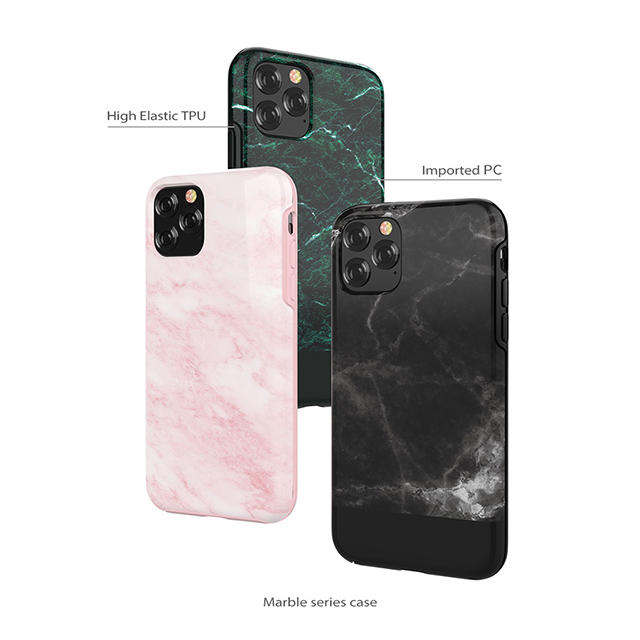 【iPhone11 ケース】Marble series case (pink)サブ画像