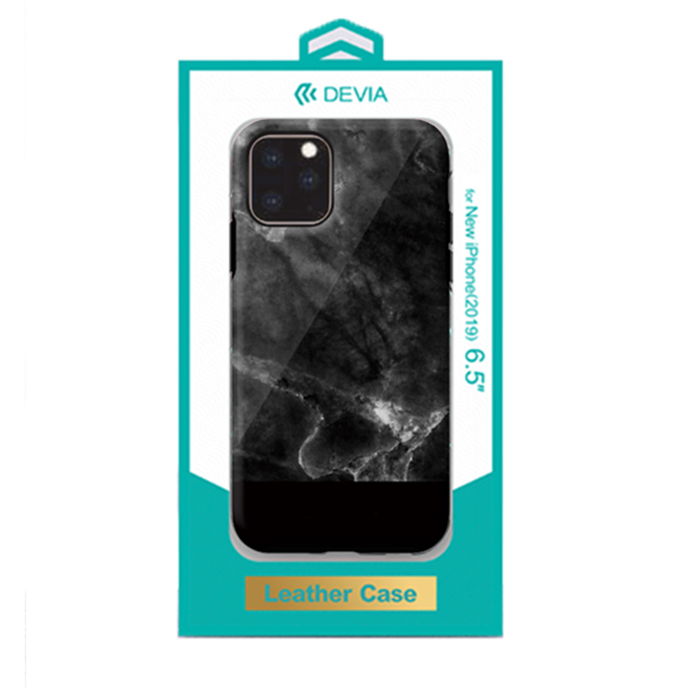 【iPhone11 Pro Max ケース】Marble series case (black)サブ画像