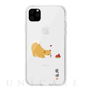 Iphone11 Pro ケース しばたさんクリアケース 子犬 Abbi Friends Iphoneケースは Unicase