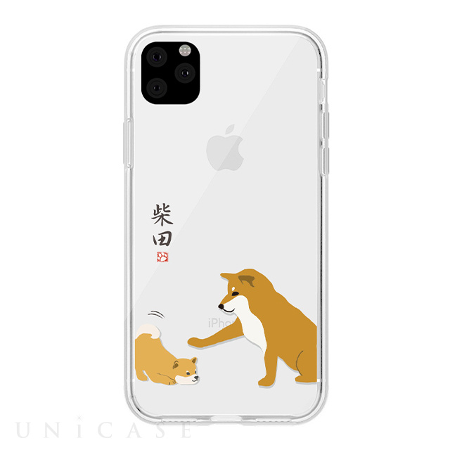 Iphone11 Pro ケース しばたさんクリアケース 子犬 Abbi Friends Iphoneケースは Unicase