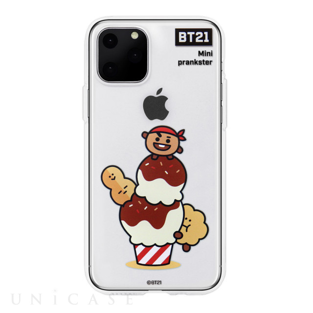 【iPhone11 Pro Max ケース】CLEAR SOFT SUMMER DOLCE (SHOOKY BT21)