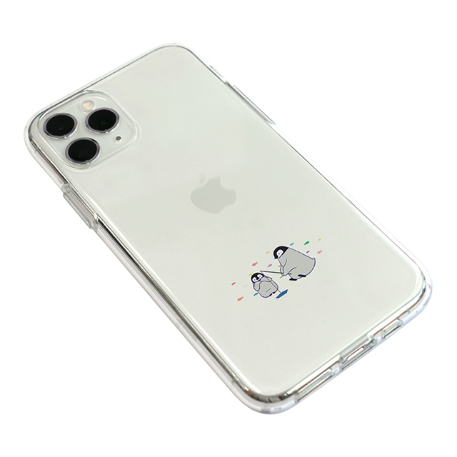 【iPhone11 Pro Max ケース】ソフトクリアケース (ミニ動物 ペンギン)サブ画像