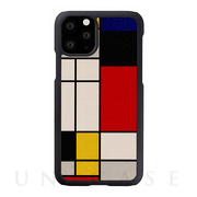 【iPhone11 Pro Max ケース】天然木ケース (Mondrian Wood)