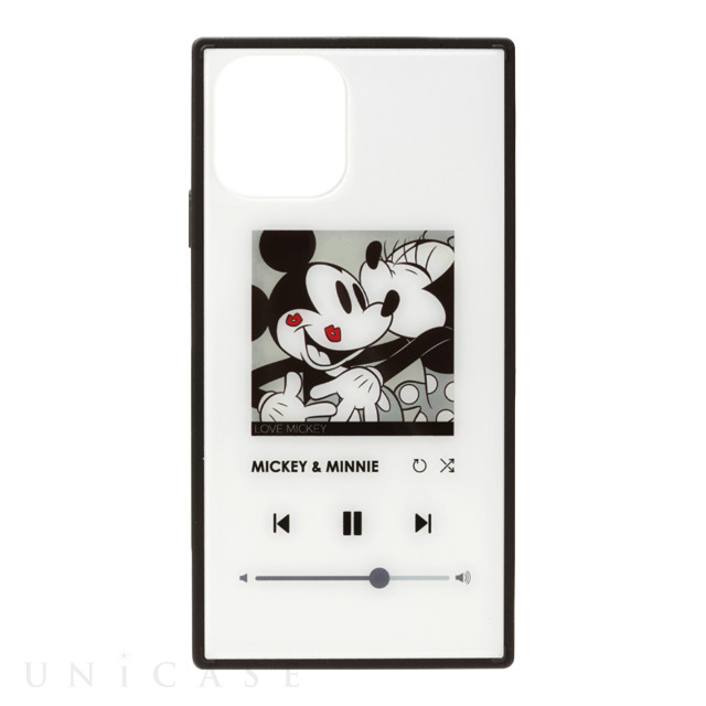 Iphone11 Pro ケース ガラスハイブリッドケース ミッキーマウス ホワイト Pga Iphoneケースは Unicase