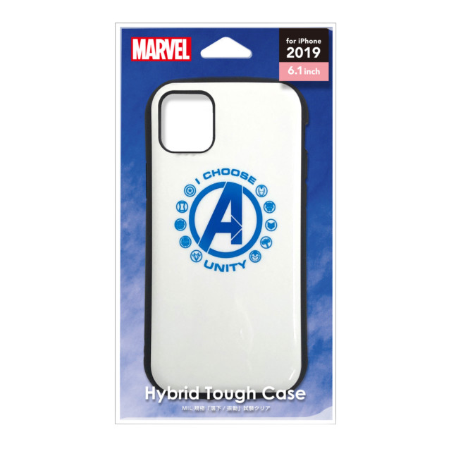 【iPhone11 ケース】ハイブリッドタフケース (アベンジャーズ/ホワイト)goods_nameサブ画像