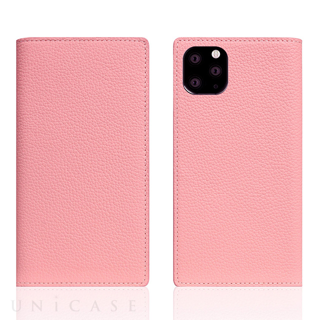 【iPhone11 Pro ケース】Full Grain Leather Case (Light Rose)
