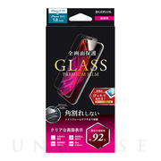 【iPhone11 Pro/XS/X フィルム】ガラスフィルム「GLASS PREMIUM FILM」 立体ソフトフレーム 超透明