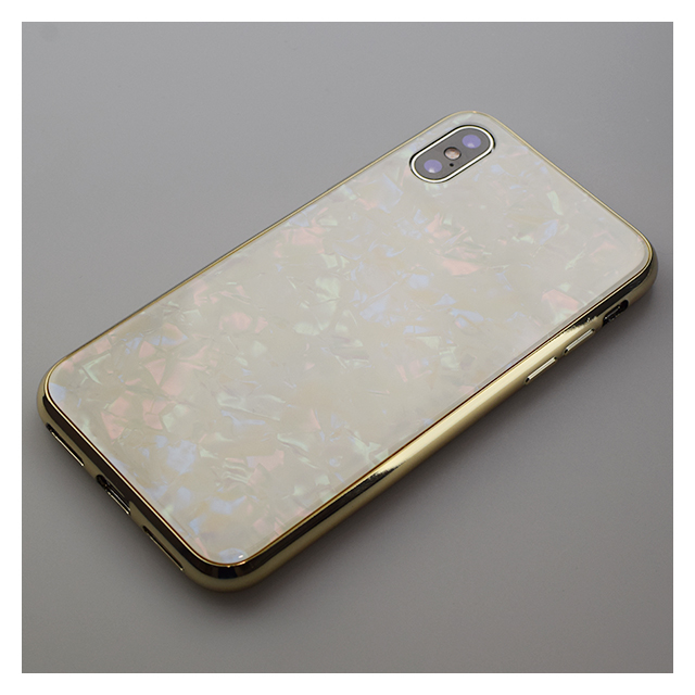 【アウトレット】【iPhoneXS/X ケース】Glass Shell Case for iPhoneXS/X (Gold)サブ画像