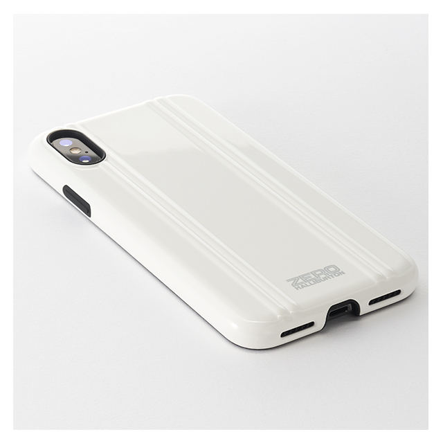 【アウトレット】【iPhoneXS ケース】ZERO HALLIBURTON Hybrid Shockproof case for iPhoneXS (Silver)goods_nameサブ画像