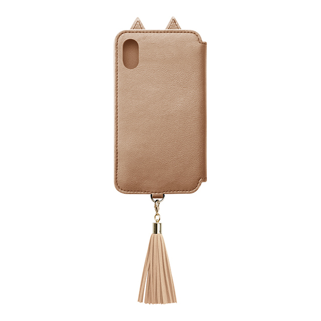 【アウトレット】【iPhoneXR ケース】Tassel Tail Cat for iPhoneXR (Gold)サブ画像