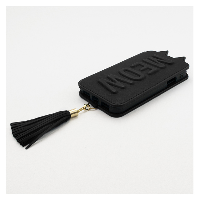 【アウトレット】【iPhoneXS/X ケース】Tassel Tail Cat for iPhoneXS/X (Black)サブ画像