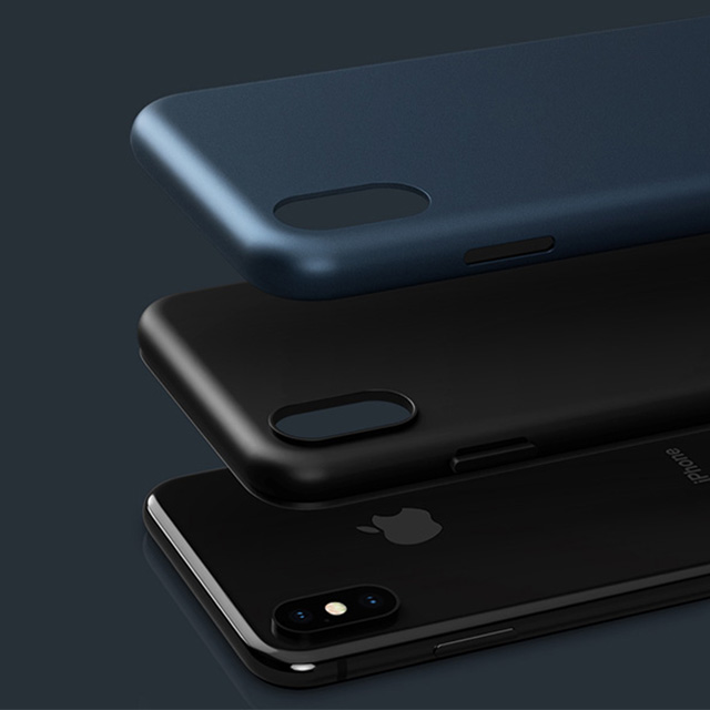 【アウトレット】【iPhoneXS/X ケース】Smooth Touch Hybrid Case for iPhoneXS/X (Iron Black)goods_nameサブ画像