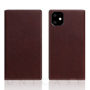 【iPhone11 ケース】Minerva Box Leather Case (ブラウン)