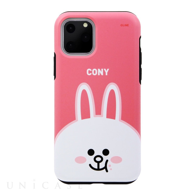 【iPhone11 Pro ケース】DUAL GUARD FACE (CONY)
