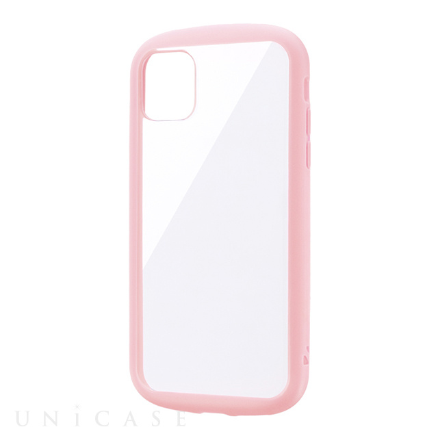 【iPhone11 ケース】耐衝撃ハイブリッドケース「PALLET CLEAR」 ピンク