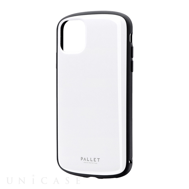 【iPhone11 ケース】超軽量・極薄・耐衝撃ハイブリッドケース「PALLET AIR」 ホワイト