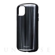 【iPhone11 ケース】超軽量・極薄・耐衝撃ハイブリッドケース「PALLET METAL」 ブラック