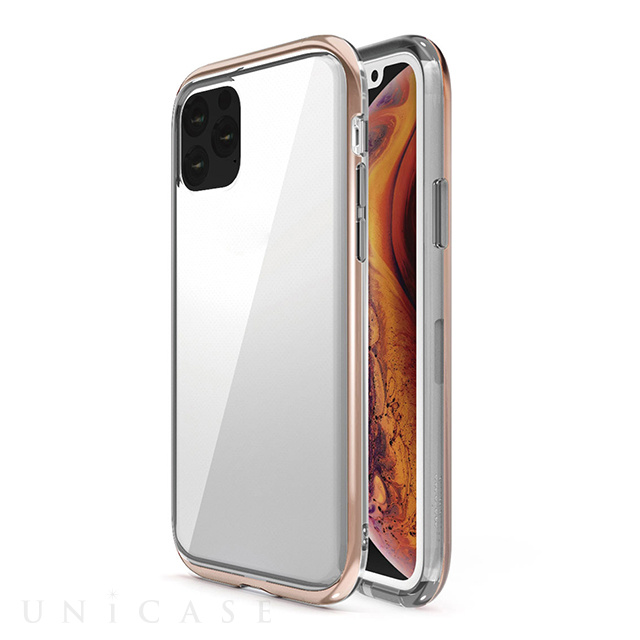 【iPhone11 Pro ケース】INFINITY CLEAR CASE (Gold)