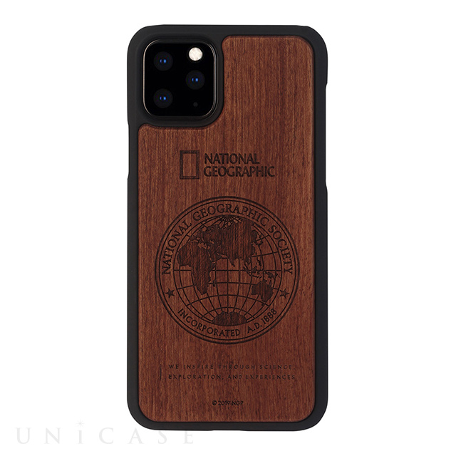 【iPhone11 Pro ケース】Global Seal Nature Wood (ローズウッド)