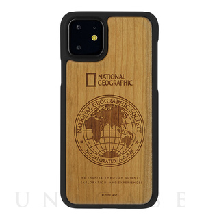 【iPhone11 ケース】Global Seal Nature Wood (チェリーウッド)