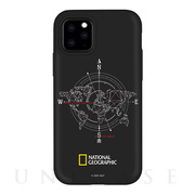 【iPhone11 Pro Max ケース】Compass Case Double Protective (ブラック)