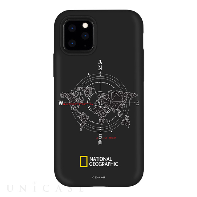 【iPhone11 Pro Max ケース】Compass Case Double Protective (ブラック)