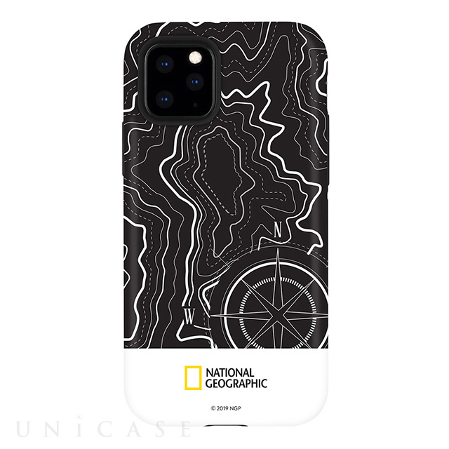 【iPhone11 Pro ケース】Topography Case Double Protective (ホワイト)